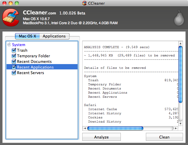 ccc cleaner mac